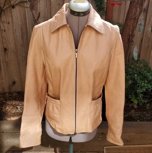 Ann Taylor leather jacket